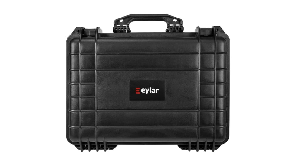 Eylar Standard 18.5in Waterproof Protective Equipment Hard Case w/Foam, Black, SA00037