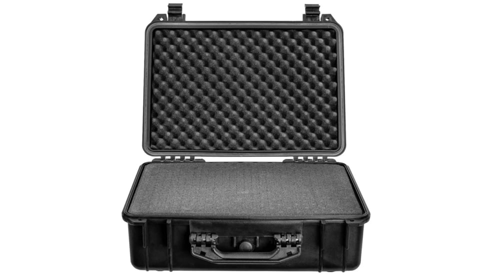 Eylar Standard 18.5in Waterproof Protective Equipment Hard Case w/Foam, Black, SA00037