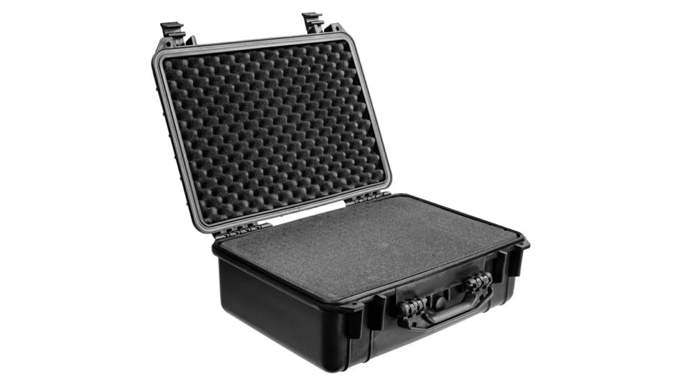 Eylar Standard 18.5in Waterproof Protective Equipment Hard Case w/Foam, Black, SA00037