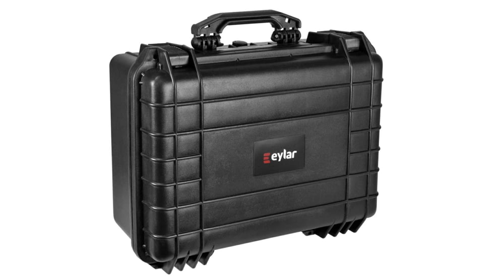 Eylar Standard 18.5in Waterproof Protective Equipment Hard Case w/Foam, Black, SA00037