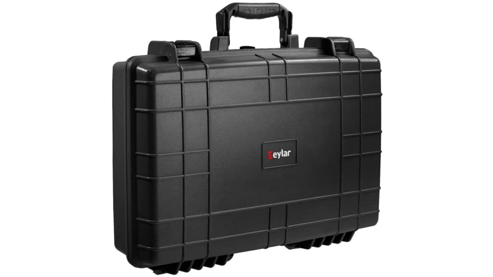 Eylar Standard 20in Waterproof Laptop Style Gear Hard Case w/Foam, Black, SA00025