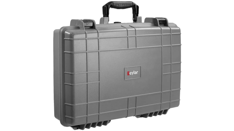 Eylar Standard 20in Waterproof Laptop Style Gear Hard Case w/Foam, Gray, SA00025-GRAY