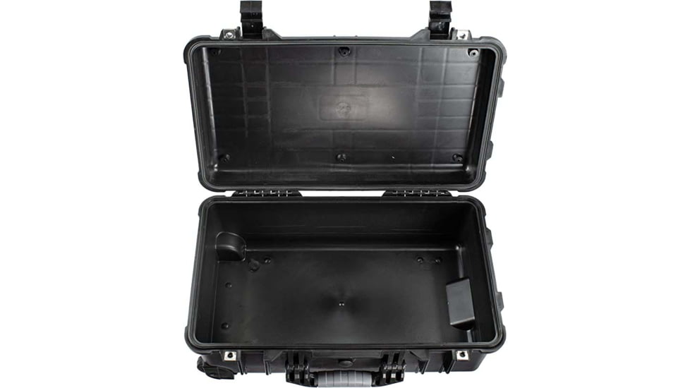 Eylar Standard 22in Waterproof Carry-On Travel Roller Gear Hard Case w/Foam, Black, SA00034