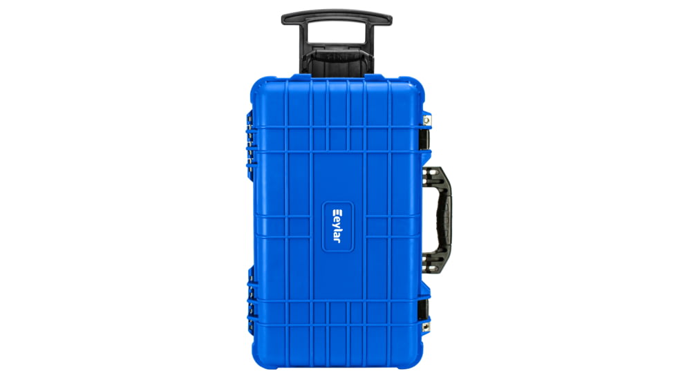 Eylar Standard 22in Waterproof Carry-On Travel Roller Gear Hard Case w/Foam, Blue, SA00034-BLU