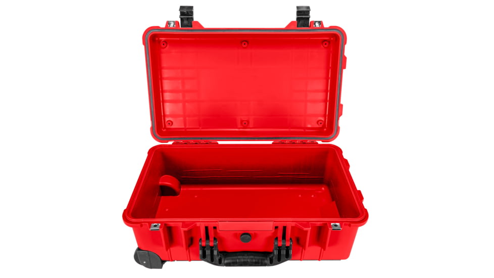 Eylar Standard 22in Waterproof Carry-On Travel Roller Gear Hard Case w/Foam, Red, SA00034-RED