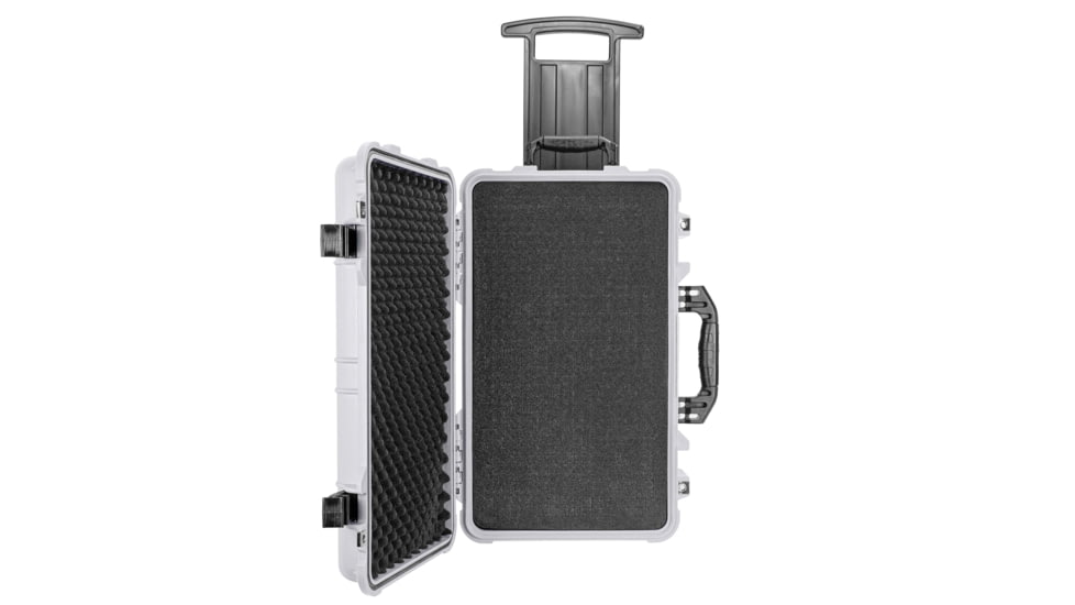 Eylar Standard 22in Waterproof Carry-On Travel Roller Gear Hard Case w/Foam, White, SA00034-WHI