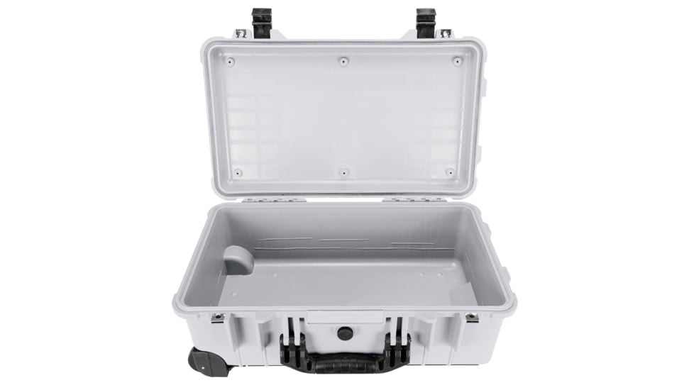 Eylar Standard 22in Waterproof Carry-On Travel Roller Gear Hard Case w/Foam, White, SA00034-WHI