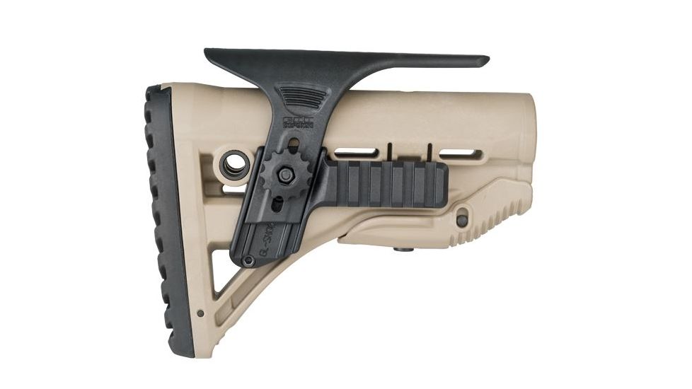 FAB Defense Adjustable Cheek Riser For Gl-Shock, Tan GSPC T