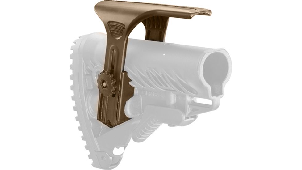 FAB Defense Cheek Riser For Glr16, Tan GCP (T)