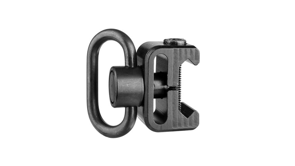 FAB Defense QD Sling Swivel with Picatinny Base Mount, Black, FX-PSA