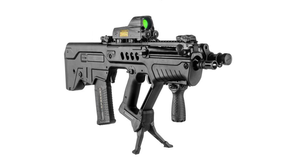 FAB Defense Tavor Quick Deployment Bipod, Black, FX-TARPODB