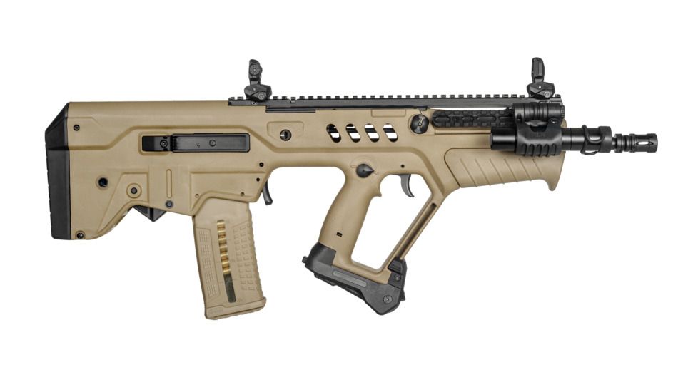 FAB Defense Tavor Quick Deployment Bipod, Black, FX-TARPODB