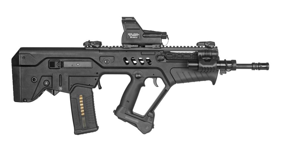 FAB Defense Tavor Quick Deployment Bipod, Black, FX-TARPODB