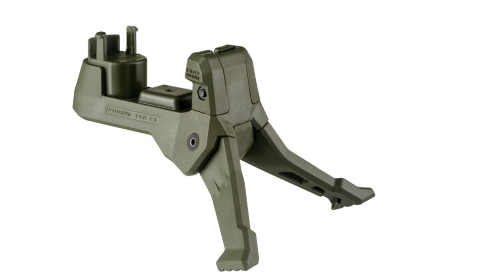 FAB Defense Tavor Quick Deployment Bipod, Olive Drab, FX-TARPODG