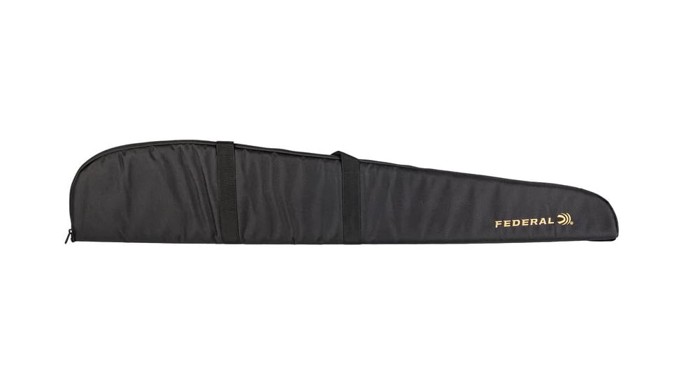 Federal Adjustable Fit Scoped Rifle Case, Black, 45in, FAFSRC45