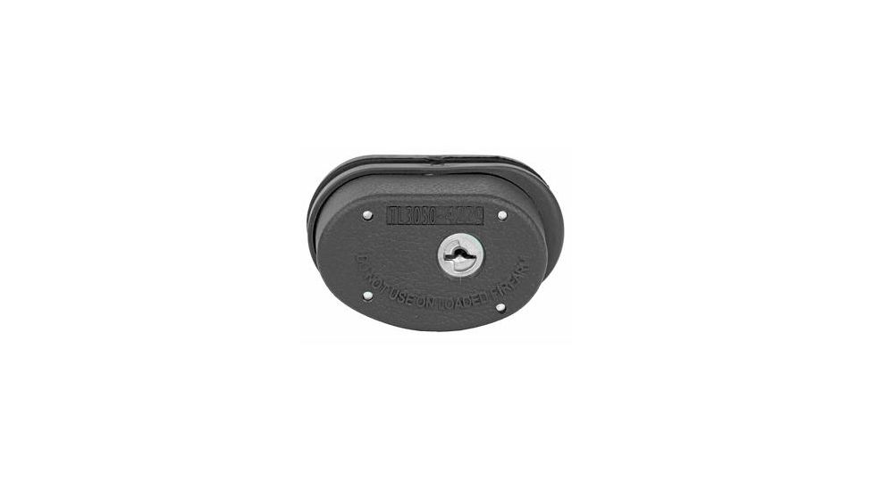 Firearm Safety Devices TL3095RKA Keyed Trigger Lock Black Rubber W/Metal Lock 3