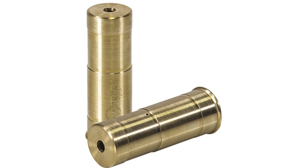 Firefield 12Ga Boresight In-Chamber Red Laser Brass  Boresight FF39015