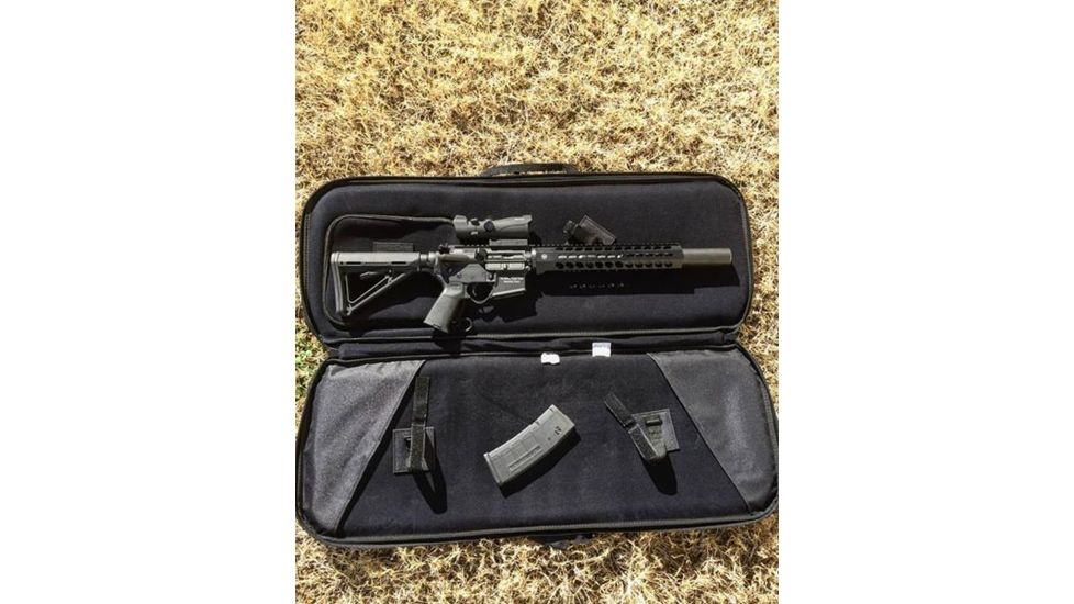 Firefield Carbon Series Double Rifle Bag, Black, FF47002