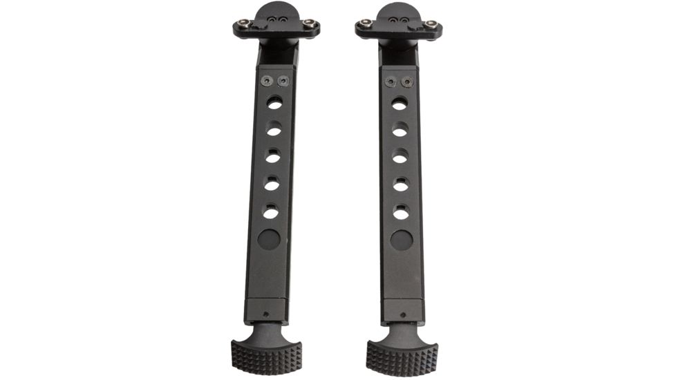 Firefield Scarab Two-Piece Bipod, KeyMod, 9-12in, Two-Piece, Black, FF34025KMD