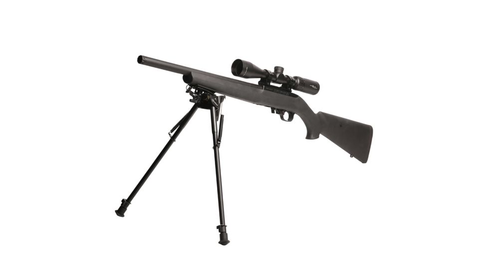 Firefield Stronghold Bipod w/Lever, 14-26in, Black, FF34028
