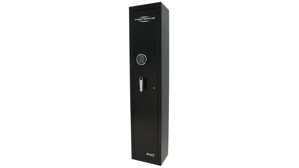 5 Gun RTA Electronic Cabinet, Black, Large