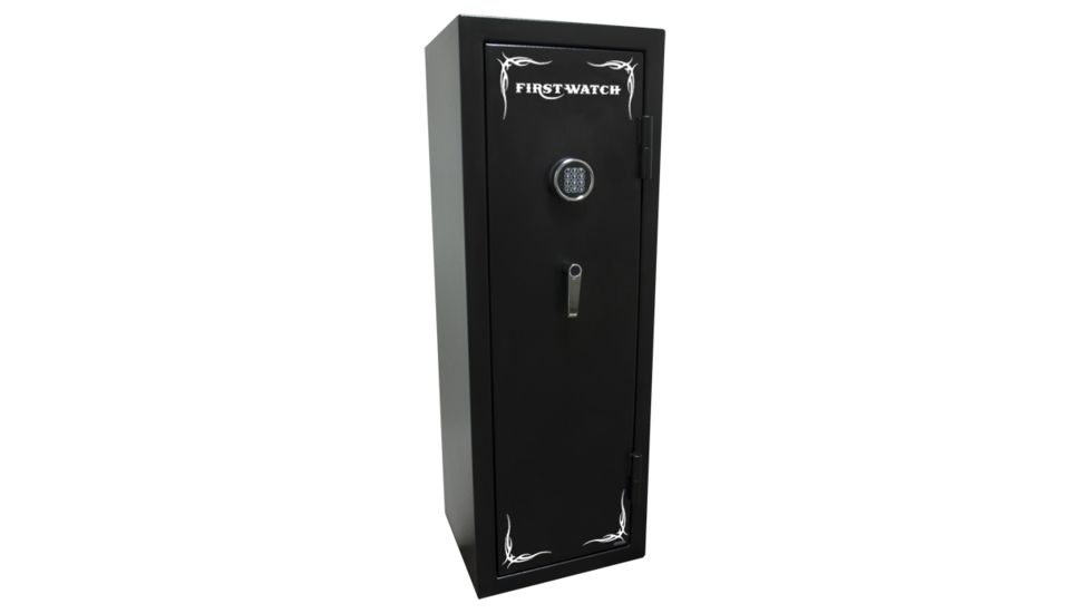 First Watch Black Hills 8 Gun Fire Resistant Electronic Safe, Black, Medium BH50136080