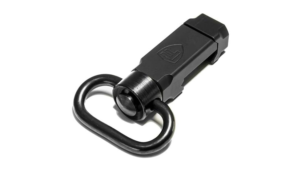 Fortis Manufacturing Rail Attachment Point w/ Quick Detachable Sling Swivel, Black, RAP-QD