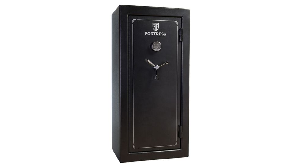 Fortress 30 Gun Safe w/ E-Lock and Override Key, 60x28x20in, 250-002-433