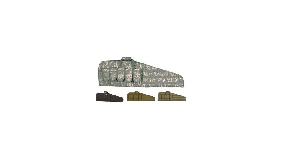 Fox Outdoor Advanced Rifle Assault Case 46in, Army Digital, Black, Coyote, Olive Drab