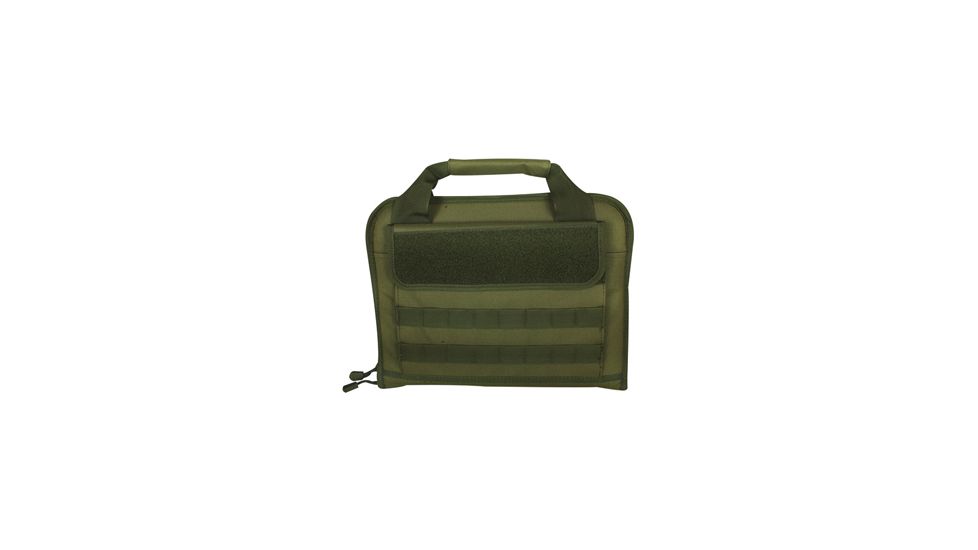 Fox Outdoor Dual Tactical Pistol Case, Olive Drab 099598553005