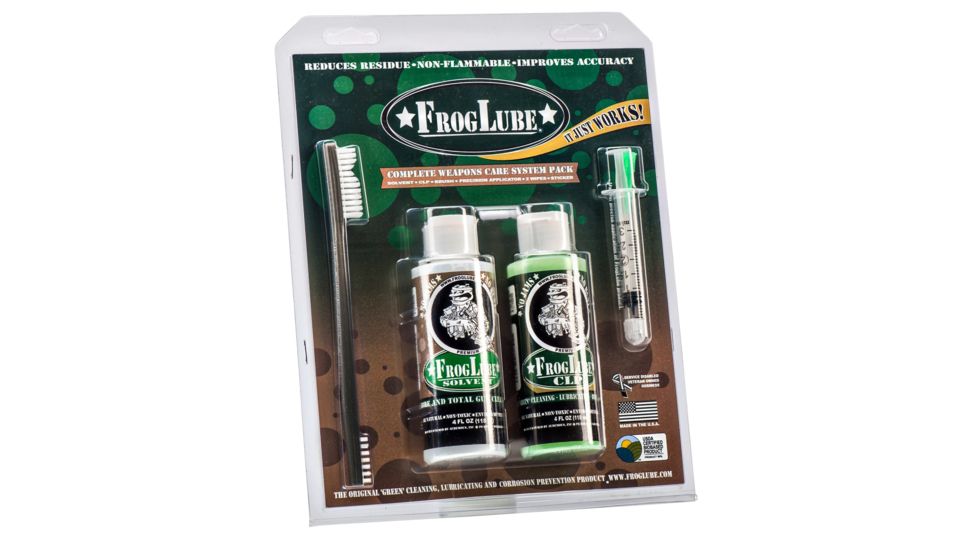 FrogLube 15234 System Kit Large Clamshell Cleaning Kit 4 Oz 4 Pieces