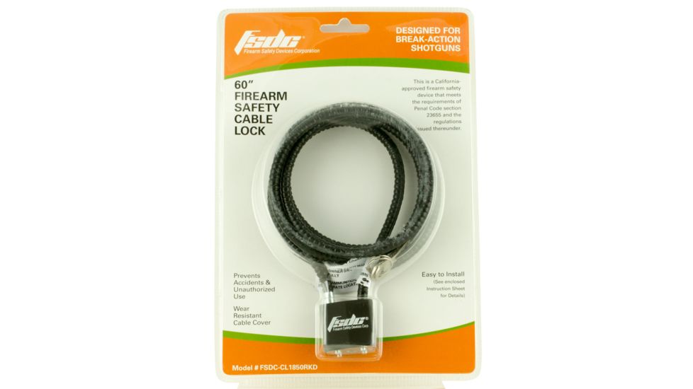 FSDC CL1850RKD 60IN CABLE LOCK