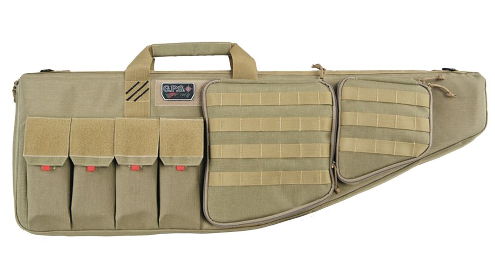 GPS Tactical AR Case- External Handun Case, Tan, 42 in. GPS-T42ART