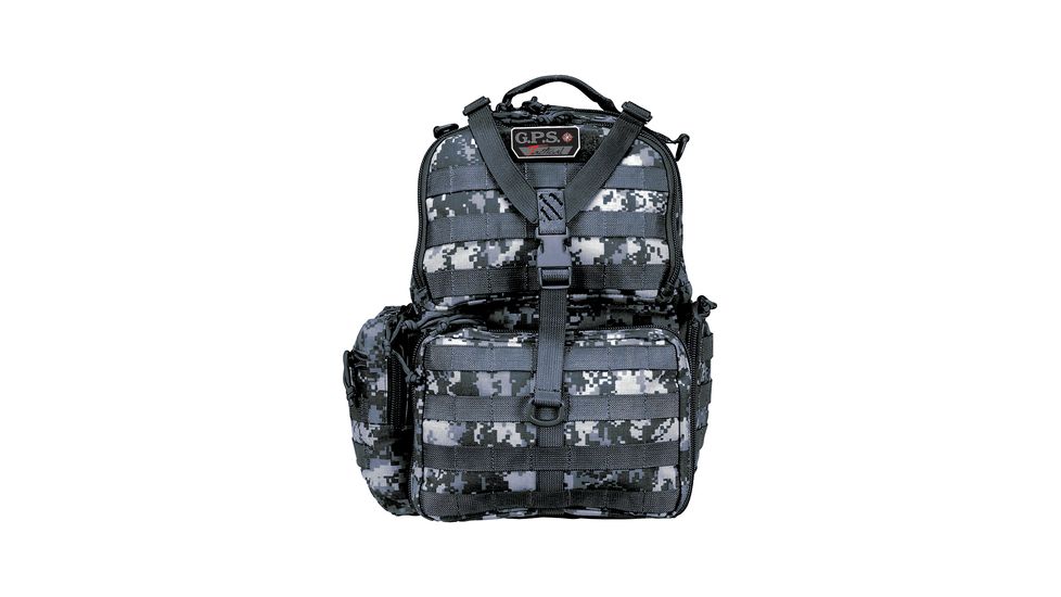 GPS Tactical Range Backpack, Gray Digital, GPS-T1612BPGDC
