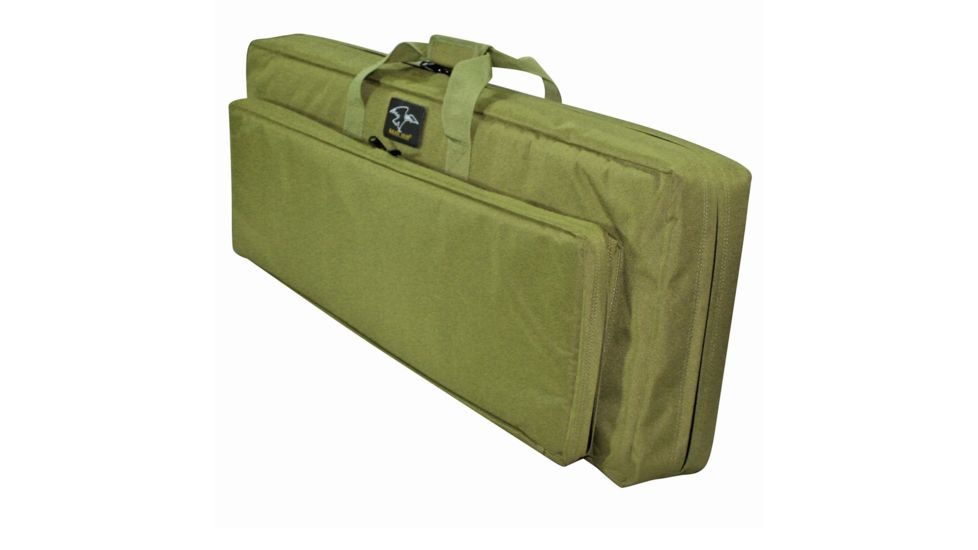 Galati Gear 38in Double Discreet Square Rifle Case, Olive Drab, SQ38DOD