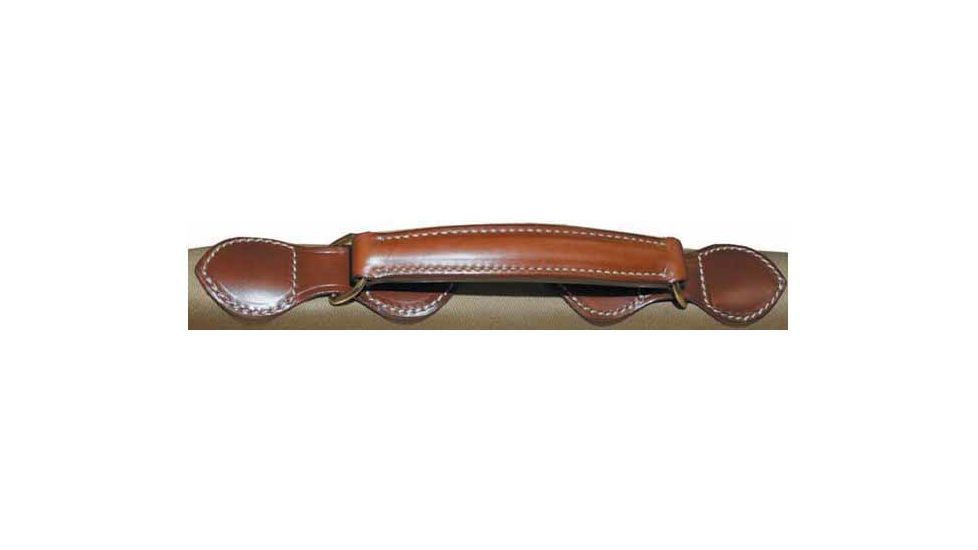 Galco Canvas &amp; Leather Gun Slip - Handle Closeup