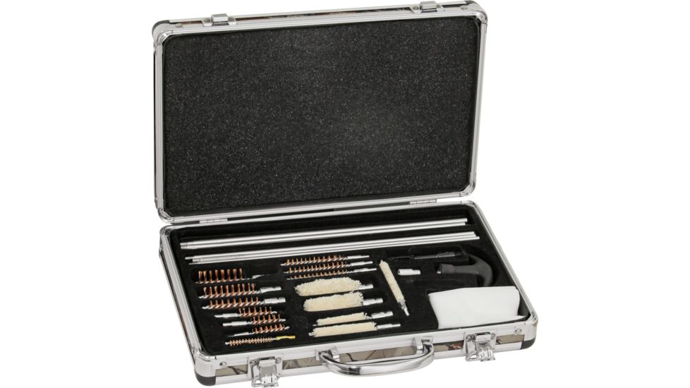 Game Raider 35 Piece Universal Gun Cleaning Kit w/ storage case with deep woods camo accents RG0025C