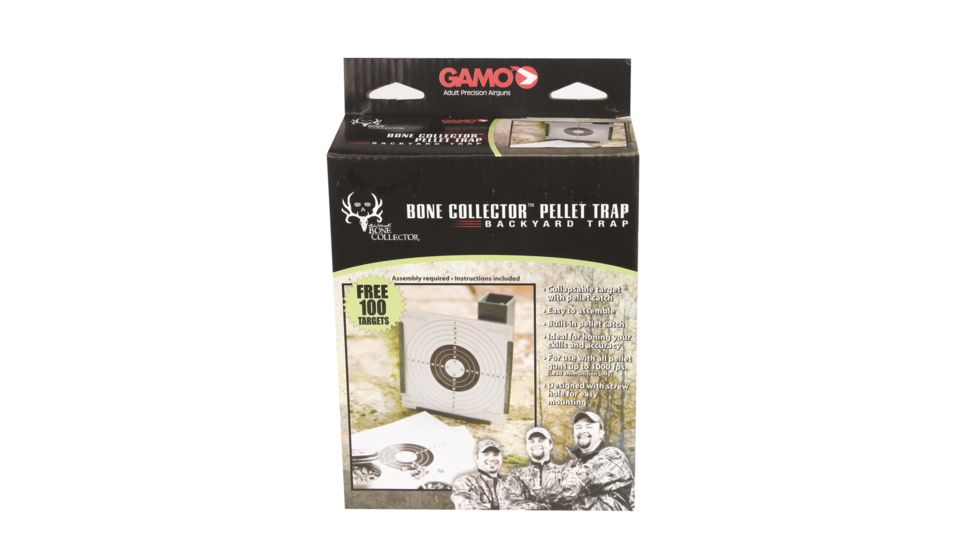 Gamo Air Rifles Bone Collector Cone Backyard Trap With Paper Targets Lead Airgun Pellets Only No BBs