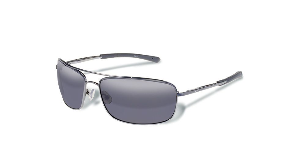 Gargoyles Barricade Aviator Sunglasses, Matte Gun/Smoke, OSFA 10700226.QTM