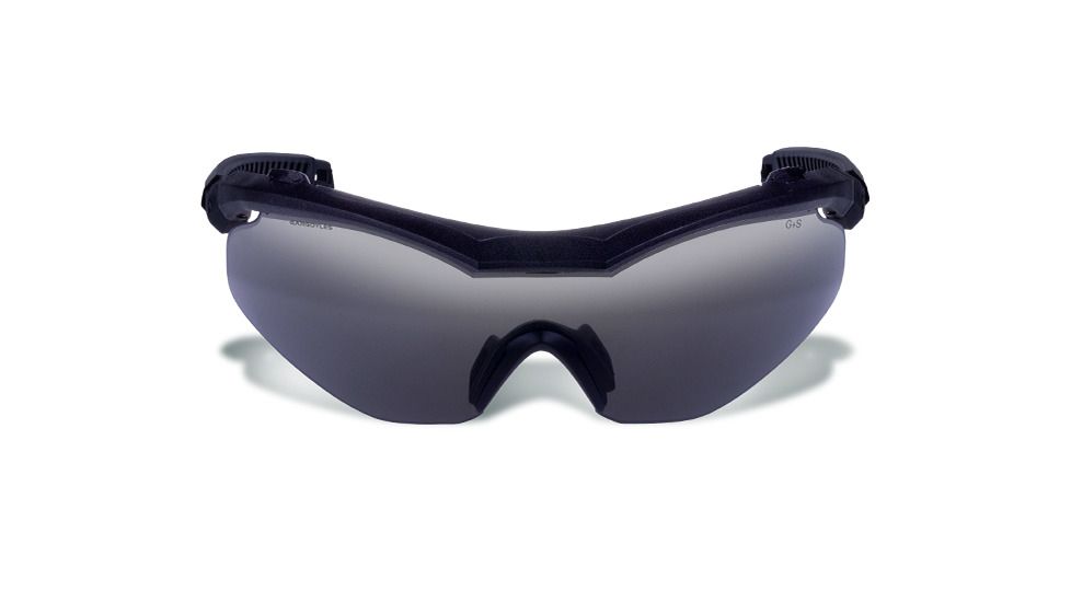 Gargoyles Trench Sunglasses, Matte Black/Smoke, OSFA 10700160FP.QTM