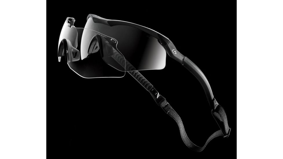 Gargoyles Trench Sunglasses, Matte Black/Smoke, OSFA, 10700160FP.QTM