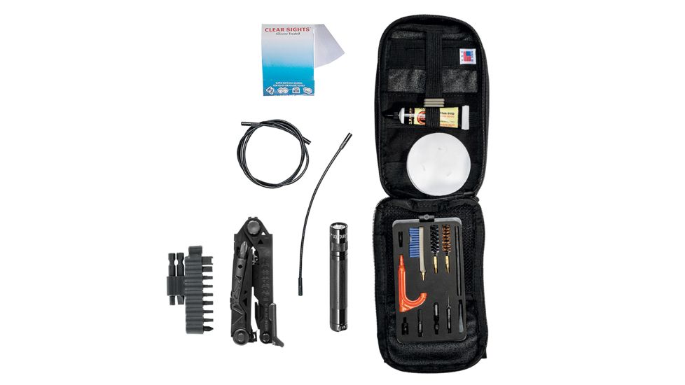 Gerber Otis Gun Cleaning Kit, Military Pistol, Sheath - Box-style package