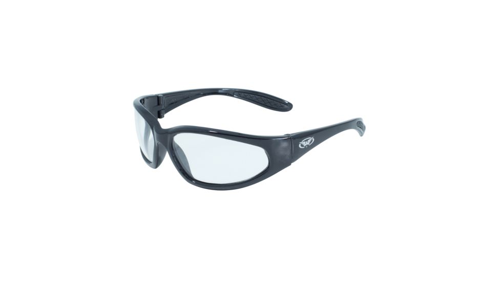 Global Vision Hercules Shooting Glasses, Gloss Black Frame, Clear Antifog Lens 4002617