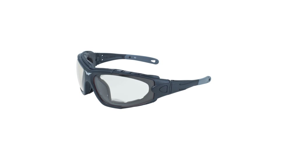 Global Vision Shorty 24 Shooting Sunglasses, Clear Photochromatic Lens 4002626