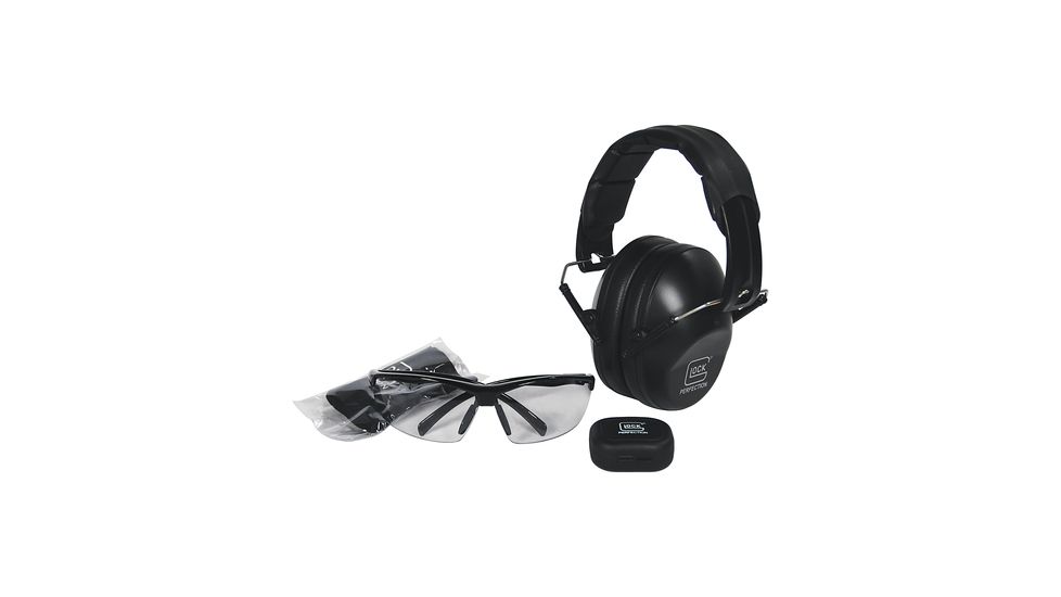 Glock Range Kit With Shooting Glasses Earplugs And Earmuffs