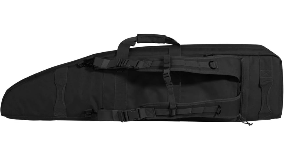 GPS Double Bolt Rifle Case, 50in, Black, GPSDBRC50BLK