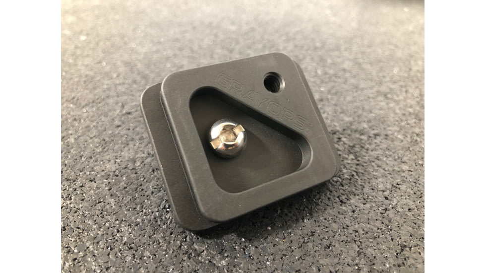 Gray Ops CNC 4-Way Arca Anti-Rotate, Black, GO-ANTIARCA