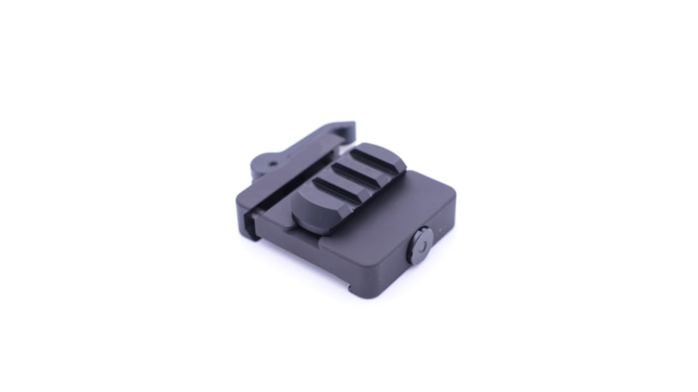 Gray Ops CNC Harris Throw Lever Arca Clamp, Black, GO-TLAHB
