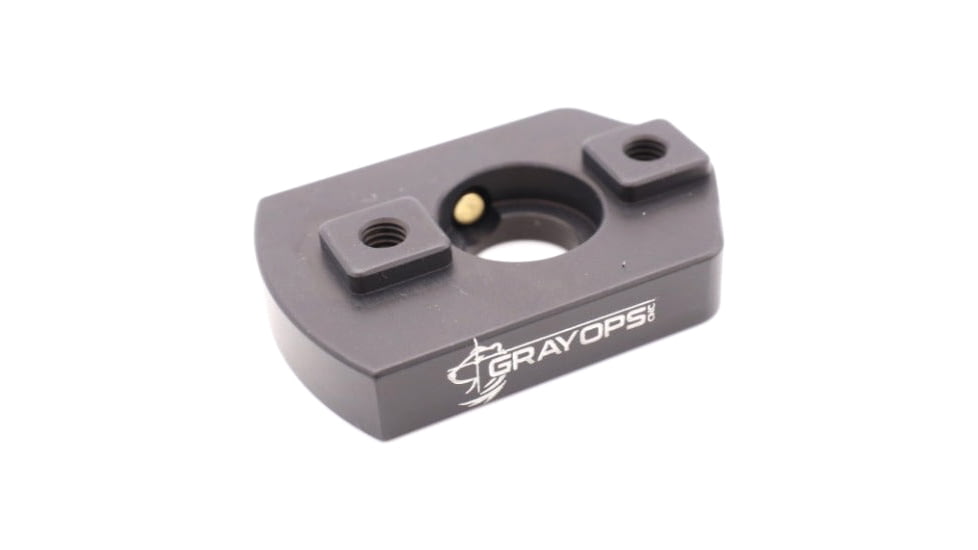 Gray Ops CNC Ckye Pod Bipod Adapter, Black, GO-CKY