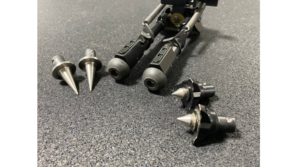 Gray Ops CNC Harris Bipod QDA, Black, GO-HARQDA